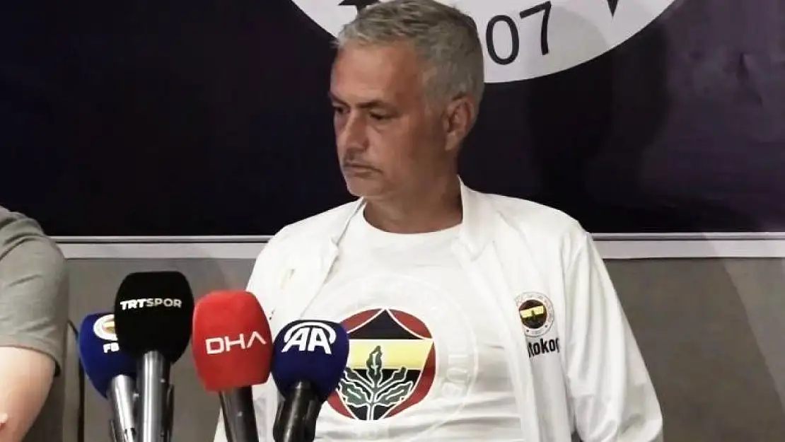 Fenerbahçe Teknik Direktörü Mourinho'dan açıklamalar