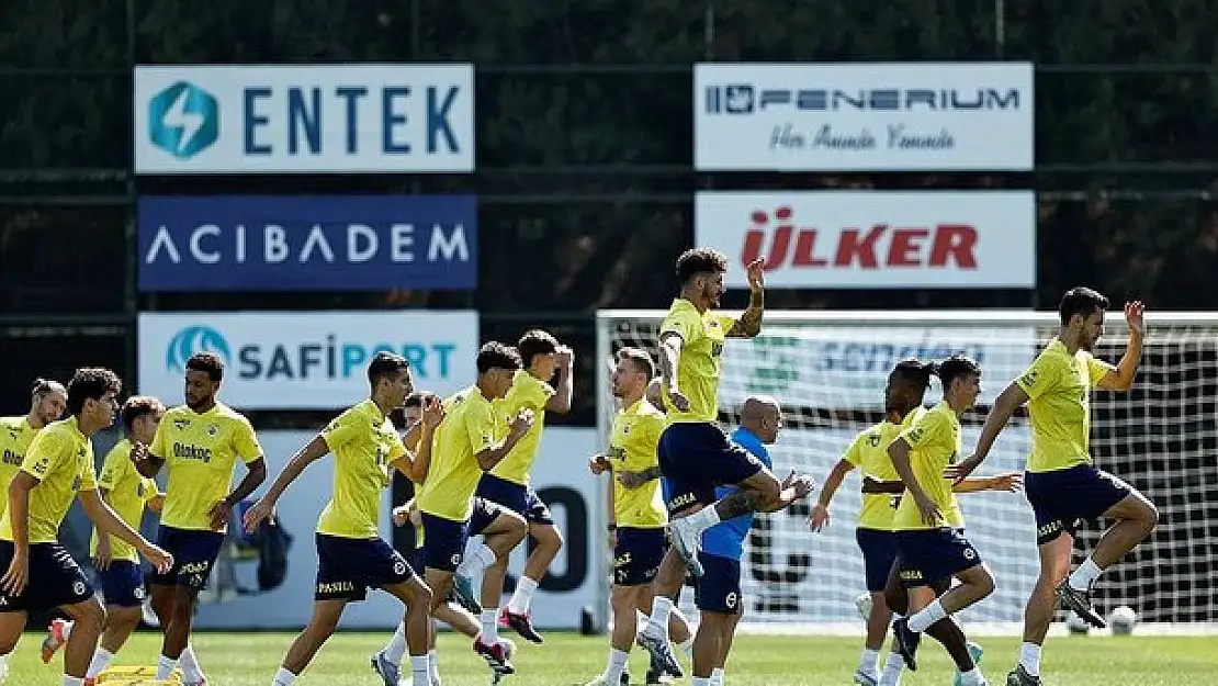 Fenerbahçe’de  maç hazırlıkları başladı