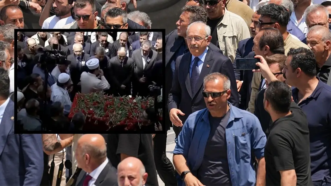 Kılıçdaroğlu, Ferdi Zeyrek'in cenazesinde alkışlarla karşılandı