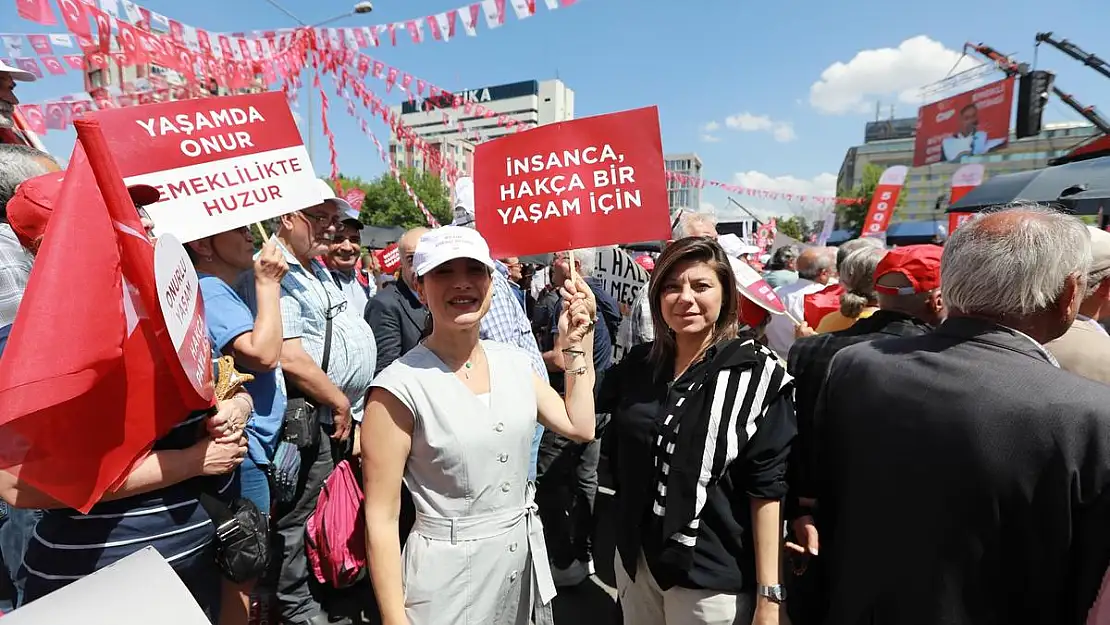 Filiz Başkan, emekliler için Ankara’ya gitti