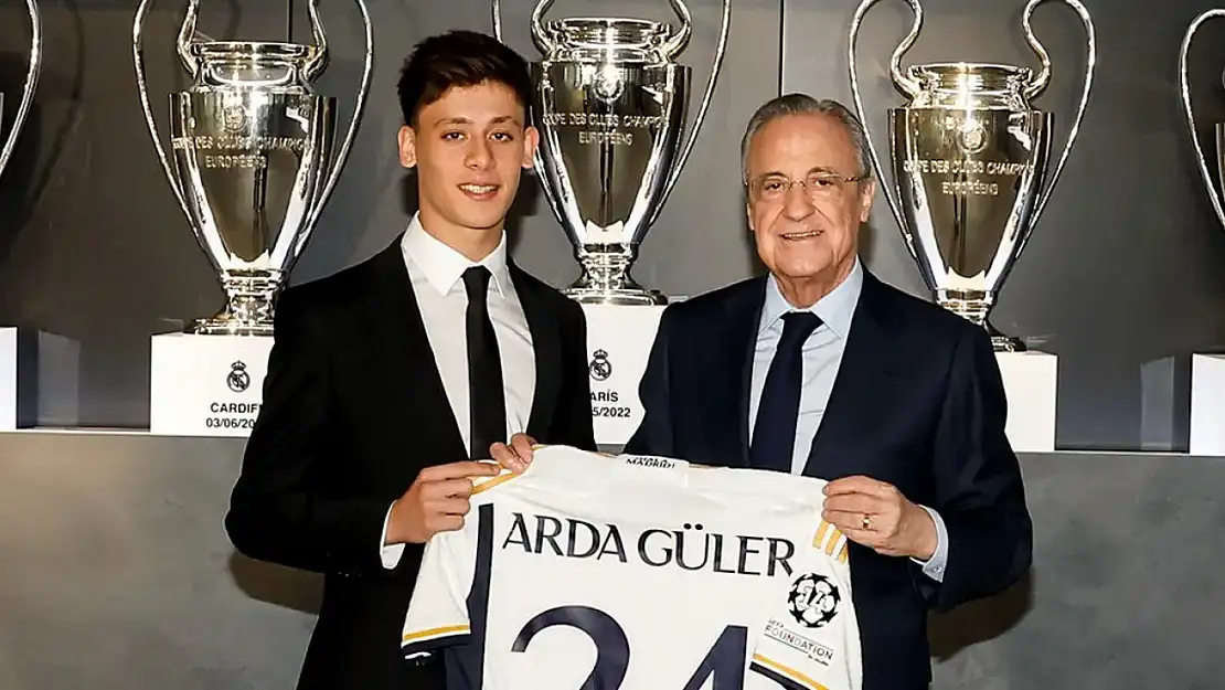 Florentino Perez'den Arda Güler'e tarihi mesaj: 'Varisi sen olacaksın'