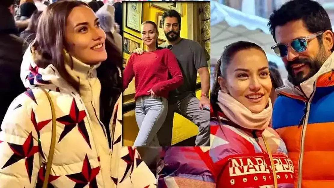 Fahriye Evcen ve Burak Özçivit'ten aşk dolu pozlar!