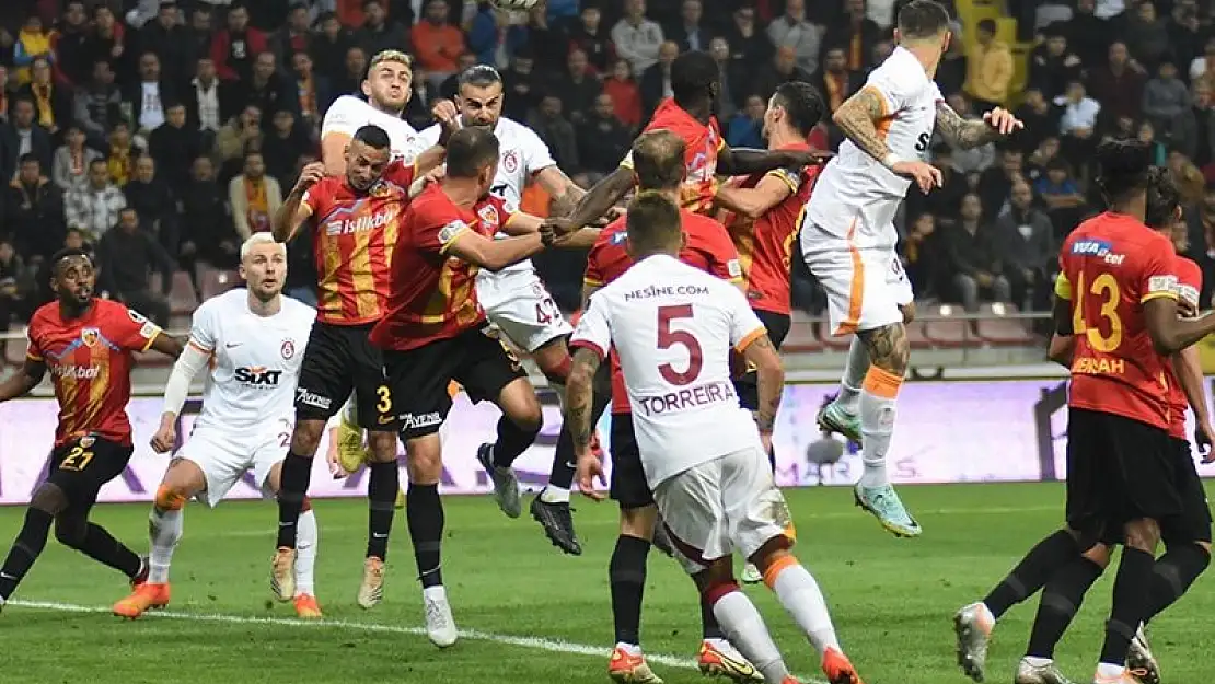 Galatasaray ile Kayserispor 56. randevuda