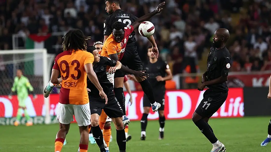 Galatasaray’ın serisini Hatayspor bitirdi