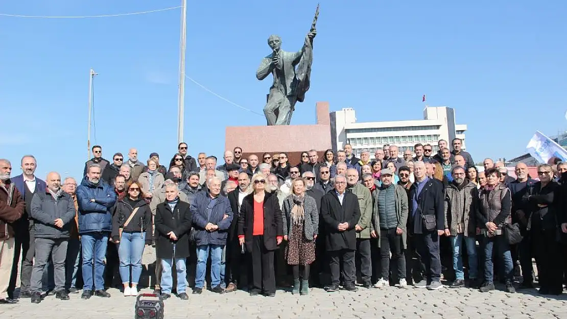 Gazetecilerden Süleyman Gencel’e destek 