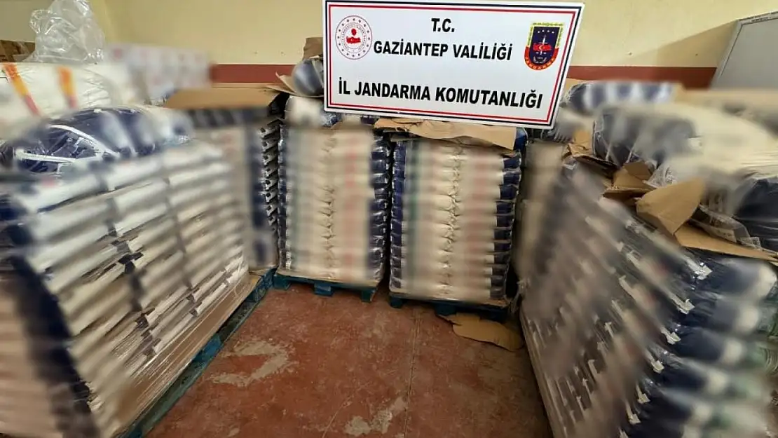 Gaziantep'te sahte deterjan operasyonu