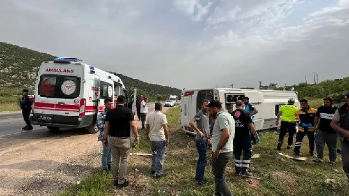 Gaziantep'te feci kaza! Çok sayıda yaralı var…