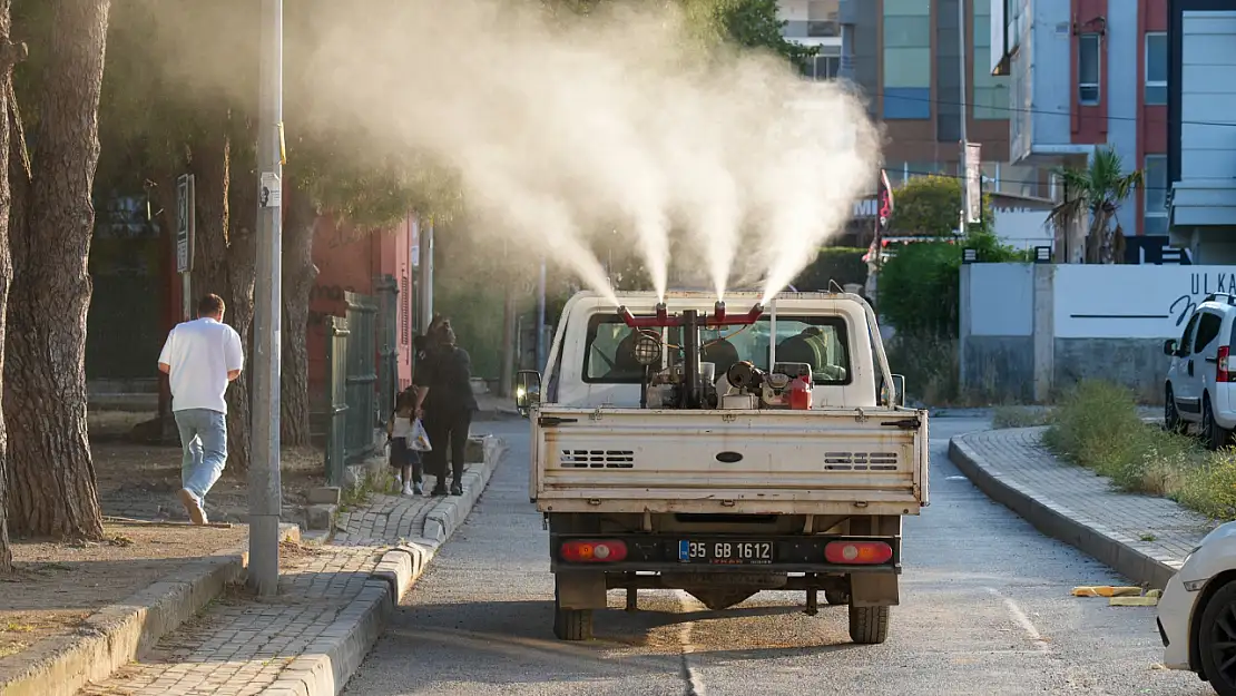 Gaziemir'de 16 mahallede eş zamanlı ilaçlama