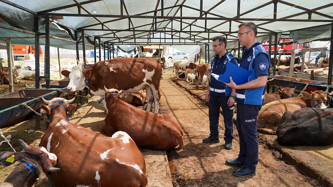 Gaziemir'de kurban satış noktalarında sıkı denetim