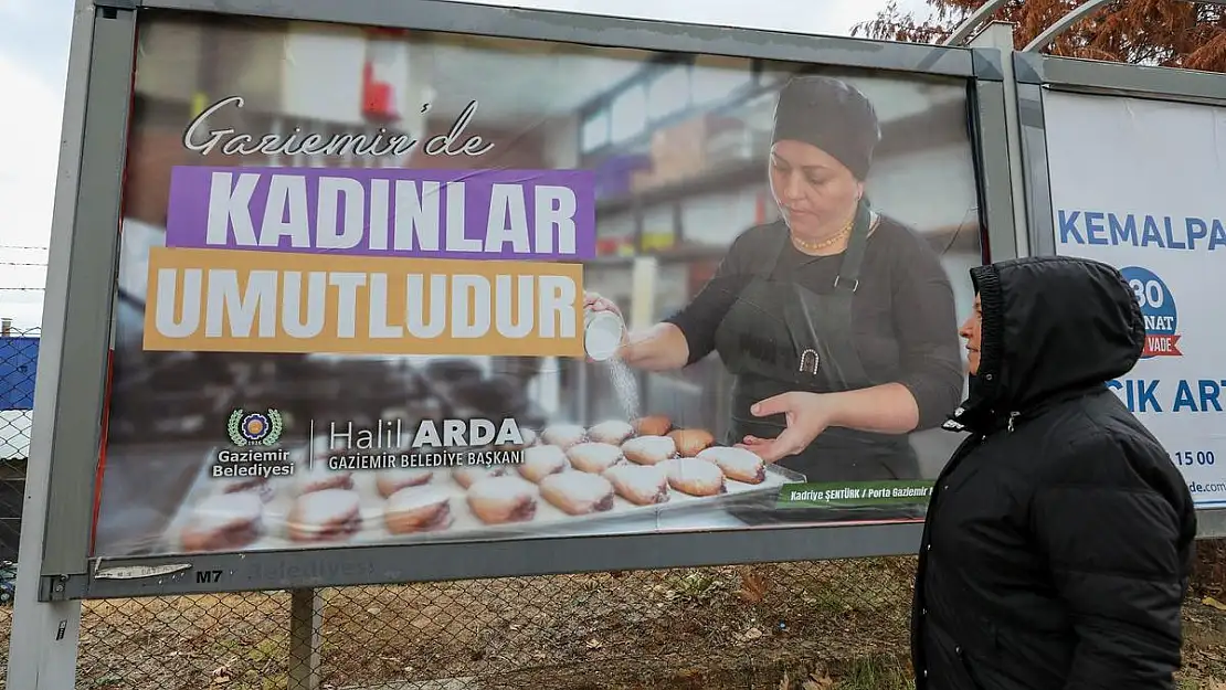 Gaziemir, kadınların gücüne dikkat çekti