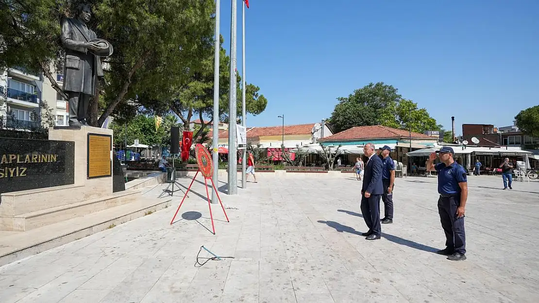 Atatürk’ün Gaziemir’e gelişinin 90. yılı kutlandı