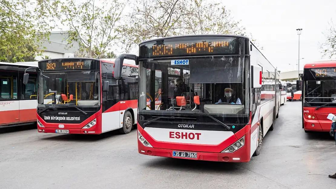 Geçici olarak değişiyor: ESHOT otobüs kullananlara duyurdu, yarın başlıyor