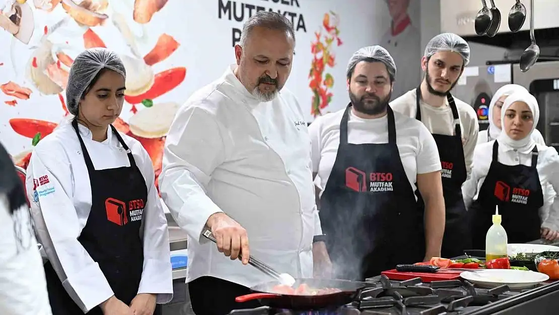 Gelecek, ‘BTSO Mutfak Akademi’nde şekilleniyor