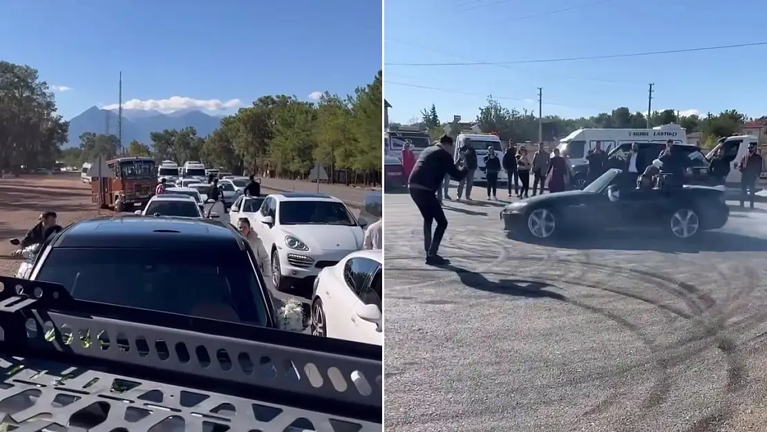 Gelin ile damat balayına gitmek yerine tehlikeli bir adrenalin yolu seçince ceza da gecikmedi!