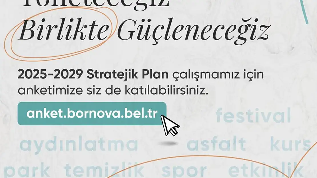 “Güçlü Bornova” için Bornovalılara katılım çağrısı