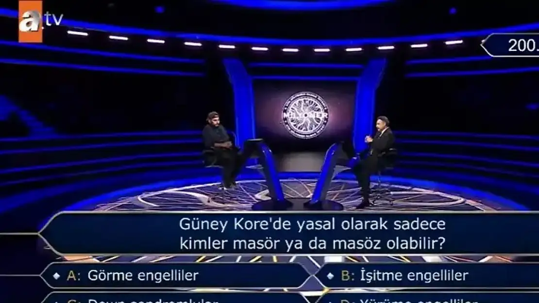 Güney Kore'de yasal olarak kimler masör ya da masöz olabilir?