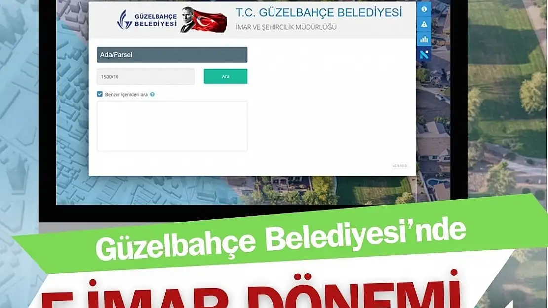 Güzelbahçe'de ‘E-İmar’ dönemi başladı