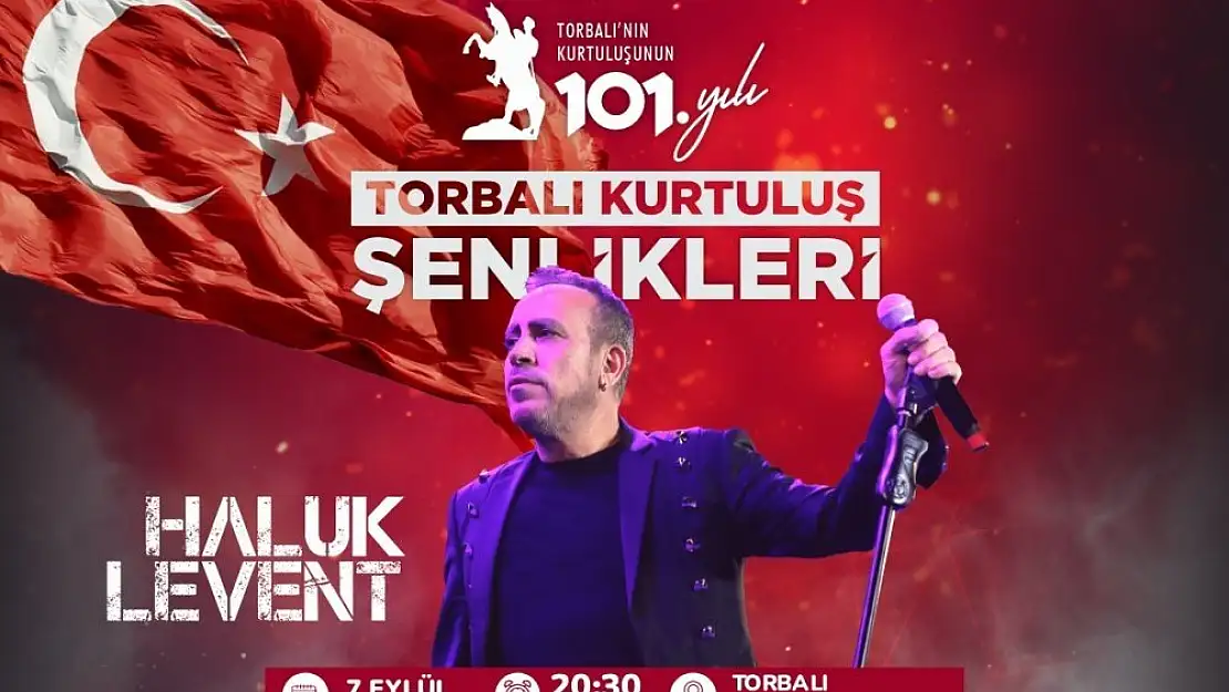 Haluk Levent Torbalı'ya geliyor