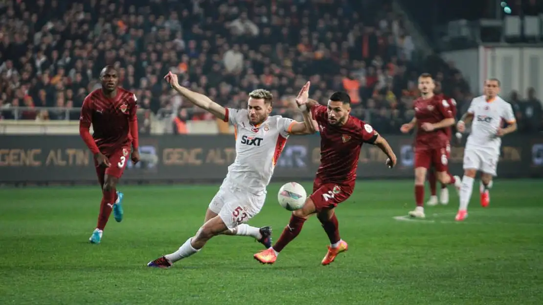 Hatayspor-Galatasaray maçında ilk yarı sona erdi