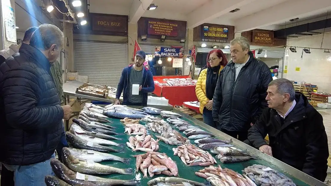 Havaların soğumasıyla, ocak ayının balığı levrek tezgahlarda yerini almaya başladı