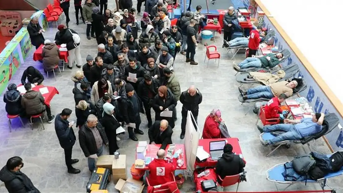 'Hayat kurtaran kan bağışı için minnettarız'