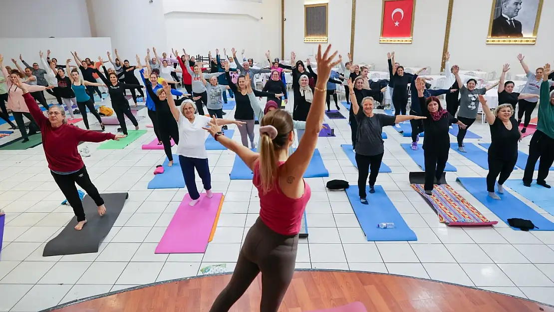 Hem spor yapıyor hem de sosyalleşiyorlar