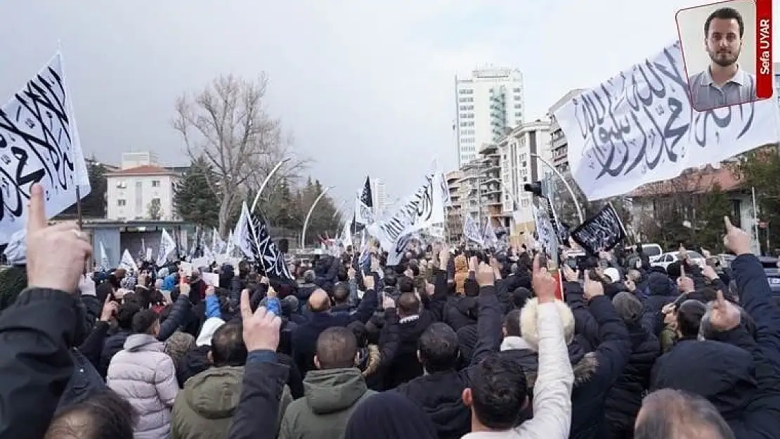 Hizbuttahrir grubu Ankara ve Şanlıurfa’da hilafet çağrısı yaptı