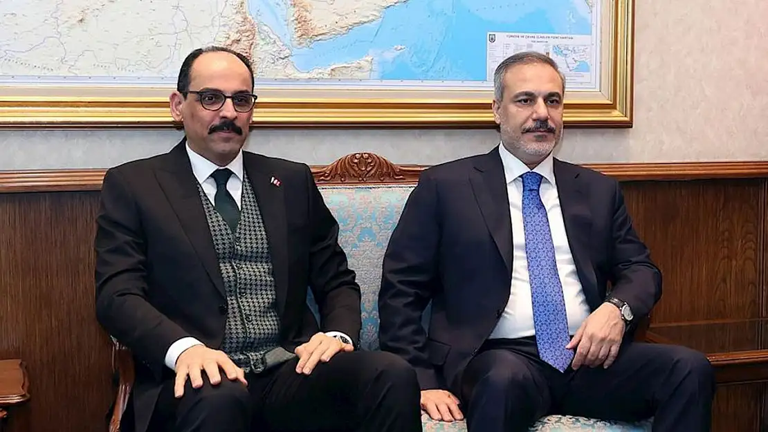 İbrahim Kalın ve Türk heyeti Şam'da