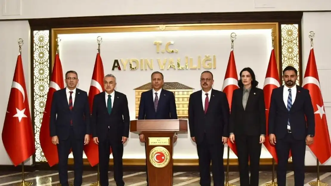 İçişleri Bakanı Yerlikaya Aydın'da