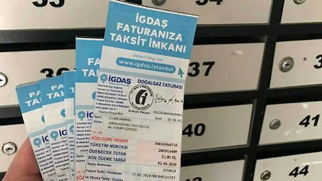 İGDAŞ faturaları ile ilgili duyuru yapıldı: 500 TL üzeri...