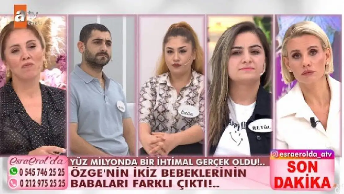 İkiz bebeklerin babaları farklı çıktı