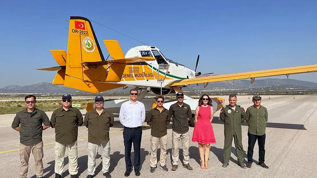 İlk yerli yangın söndürme helikopteri Rodos’ta