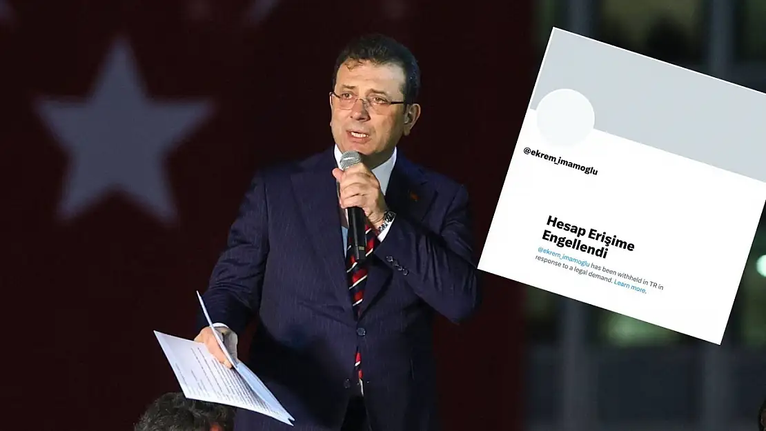 İmamoğlu'ndan erişim engeline ilk tepki: Milyonlarca Ekrem var!