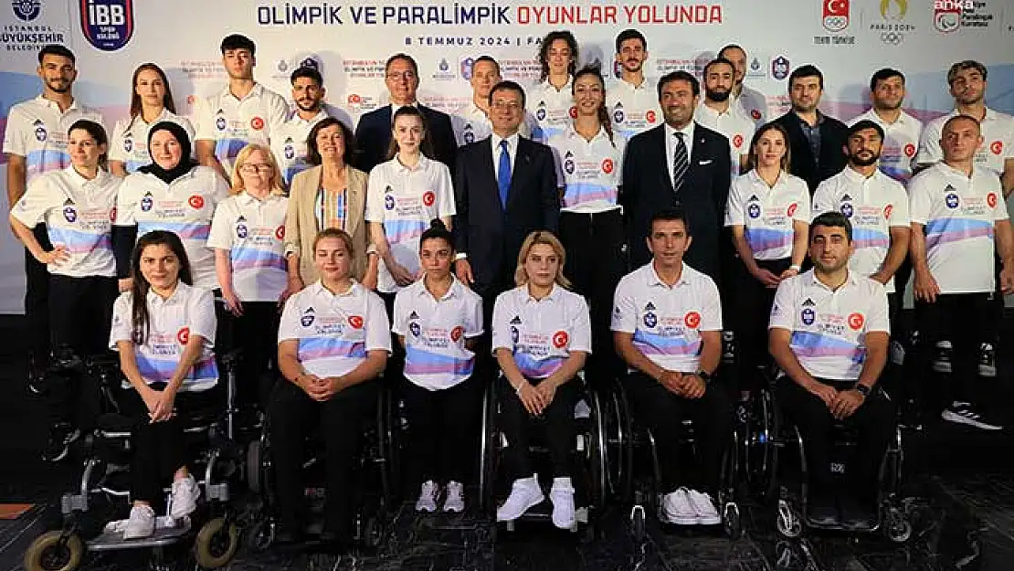 İmamoğlu Olimpiyat sporcularını tanıttı 