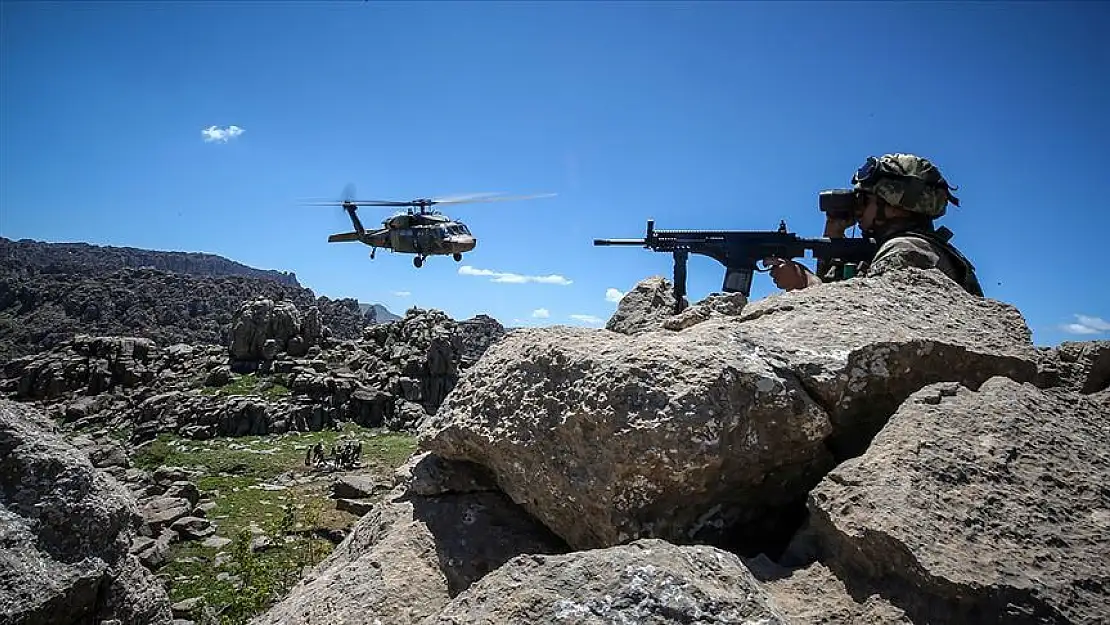 Irak’ın kuzeyinde 6 terörist etkisiz hale getirildi