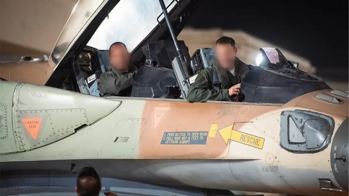 İran'a hava saldırısı: IDF' den F-15 ve F-16 görüntüleri!