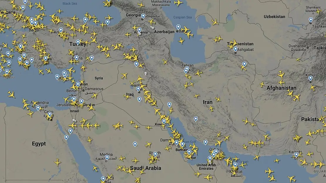 İran İsrail'e saldırdı! Birçok ülke hava sahasını kapattı!