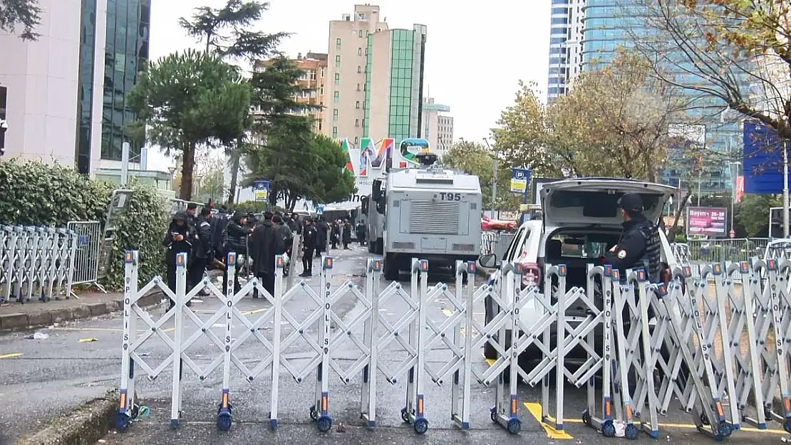 İsrail Başkonsolosluğu’nda güvenlik önlemi!