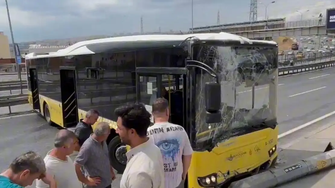 İstanbul'da otobüs kazası