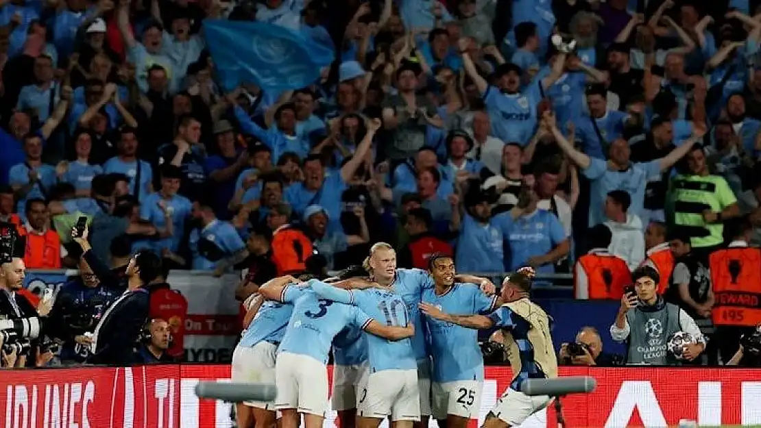 İstanbul'daki Şampiyonlar Ligi finalinde şampiyon Manchester City