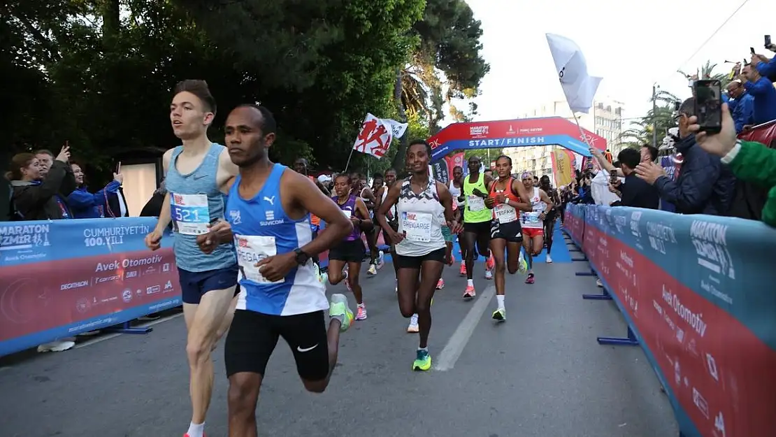 İşte 5 bin kişinin katıldığı Maraton İzmir’in kazananları