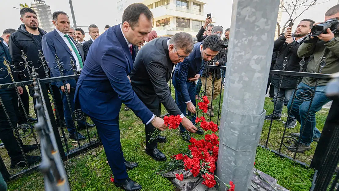 İzmir Adliyesi kahramanlarını birlikte andılar