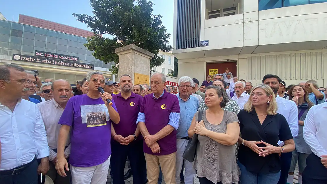 İzmir Atatürk Lisesi Mezunları Derneği: Okul ihalelerini iptal edin!