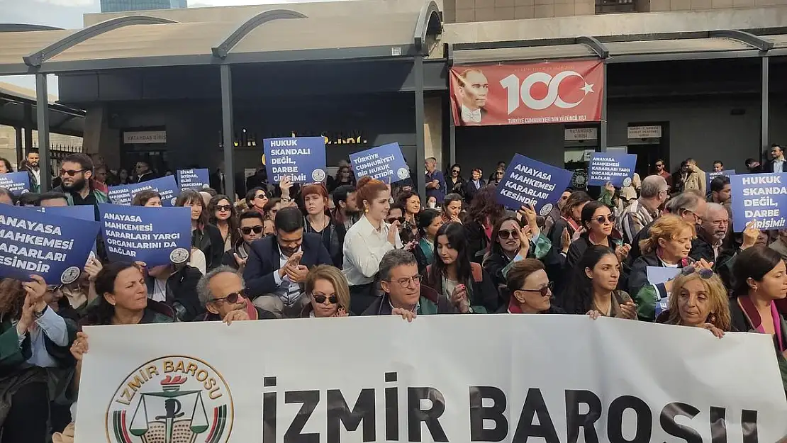 İzmir Barosu ayakta: Anayasal suç işlenmiştir!