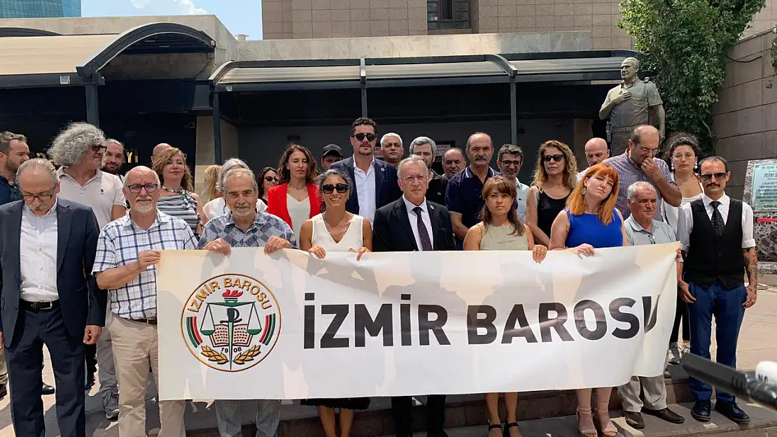 İzmir Barosu'ndan yeni adli yıl mesajı: Avukatlara yönelik şiddet politiktir