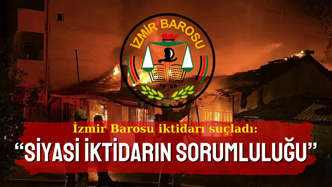 İzmir Barosu'ndan Selçuk çıkışı: Çocukların korunması iktidarın sorumluluğudur