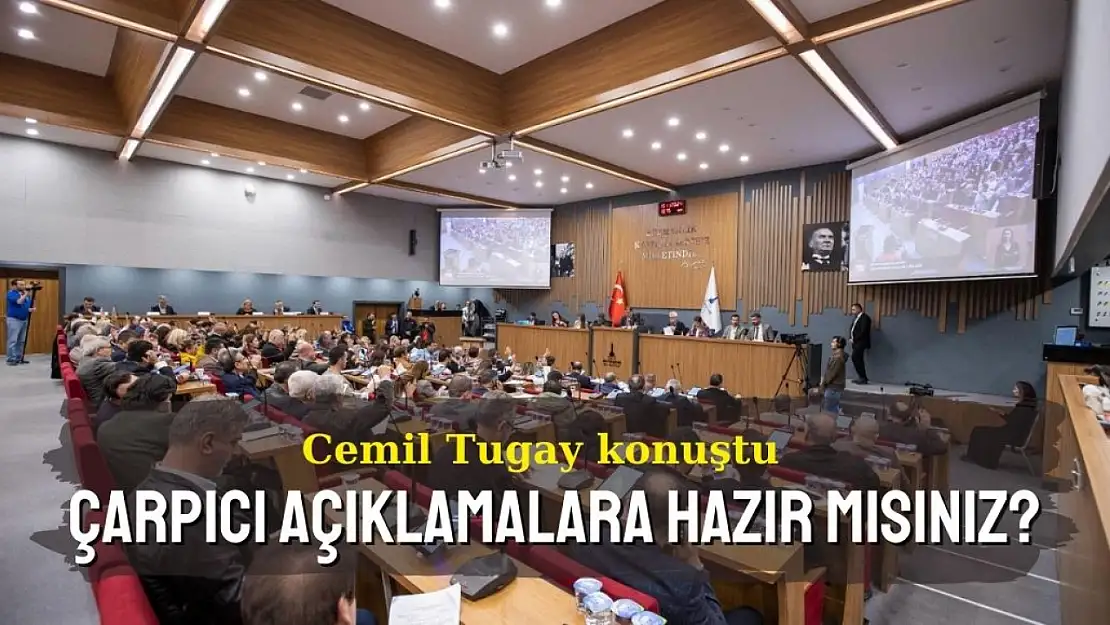 İzmir Büyükşehir Belediye Başkanı Cemil Tugay'dan çarpıcı açıklamalar