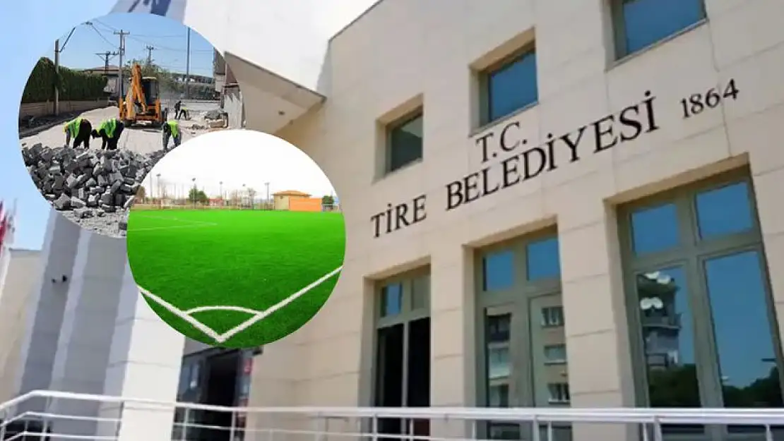 İzmir Büyükşehir Belediyesi'nden Tire'ye 13,3 Milyon TL destek