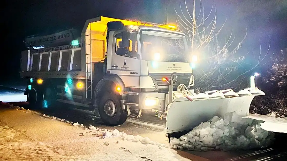 İzmir dağlarında kar teyakkuzu başladı