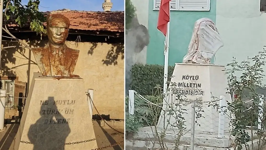 İzmir'de 10 Kasım provokasyonu: Atatürk büstlerine çirkin saldırı!